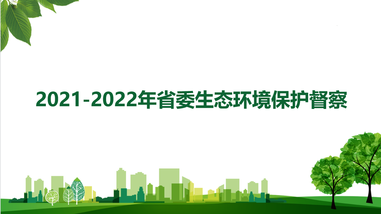 2021-2022年省委生态环境保护督察